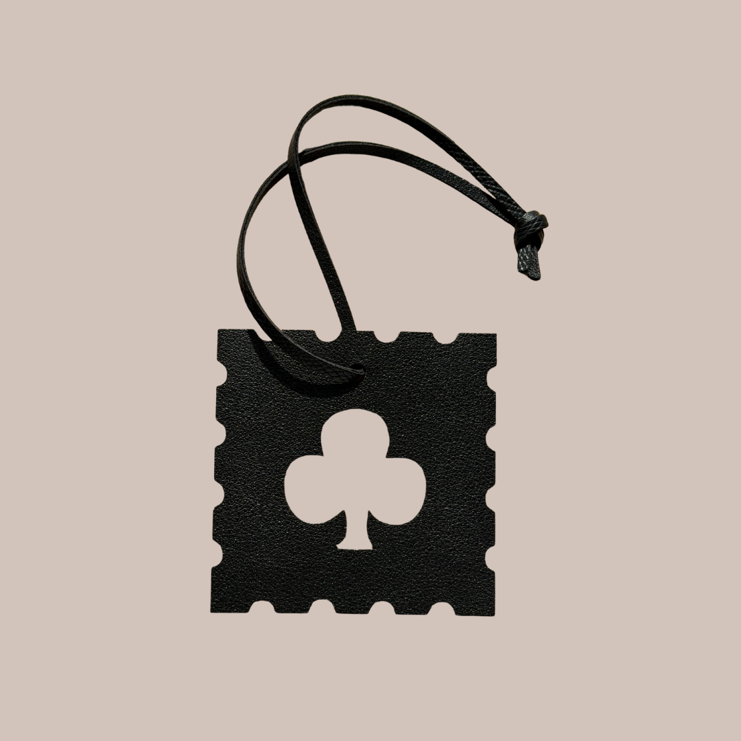 ♣ Clubs Leather Tags