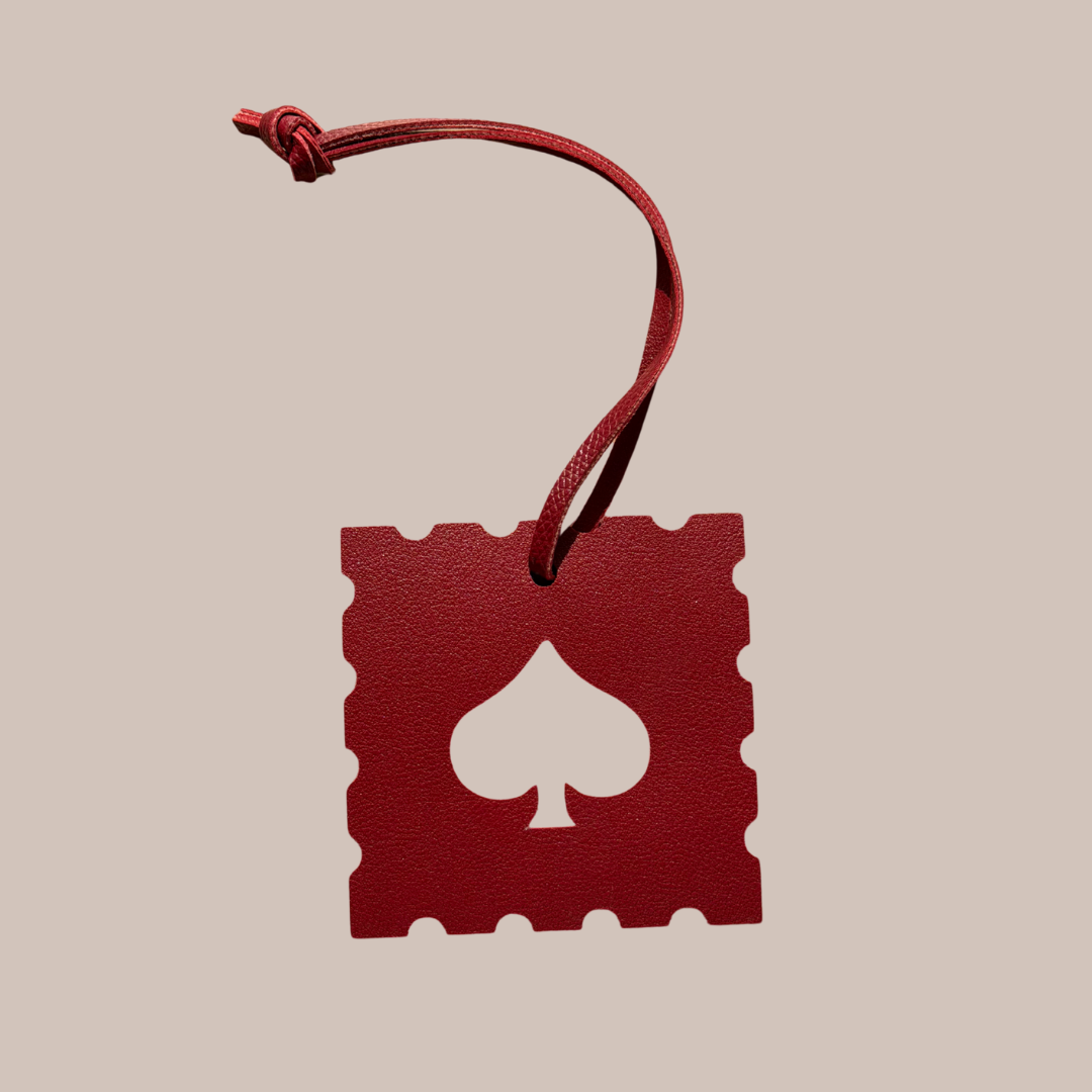 ♠ Spades Leather Tags