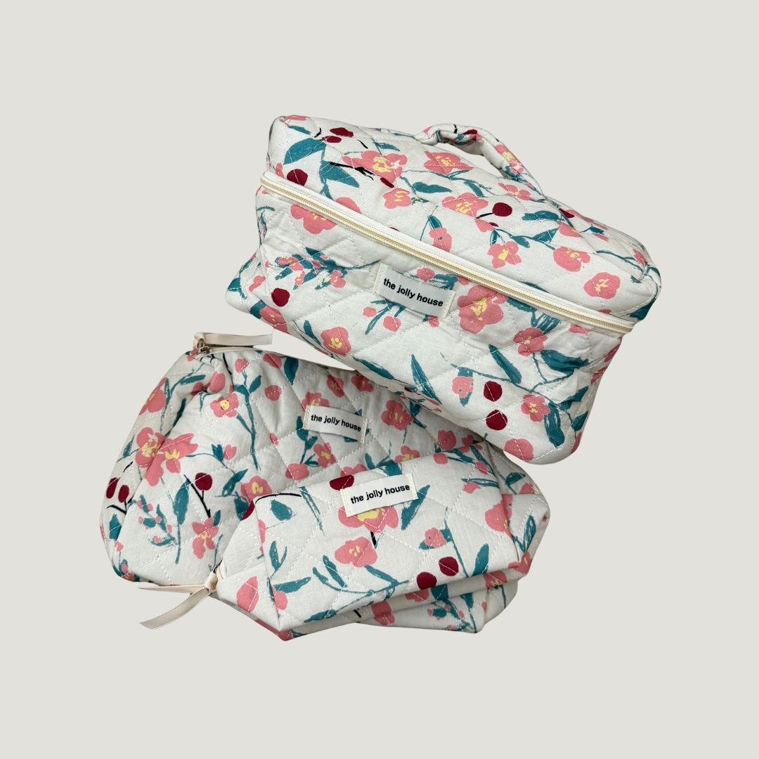 Flower and Cherry Travel Set